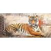 Pro-Art-Bilderpalette PRO-Art pl008r5 - Dipinto murale, Arte su Tela, Sumatra Tiger, 115 x 55 cm