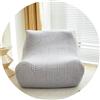WWQQKJ Pigro Copridivano Elasticizzato, Piccoli Controlli Copridivano Senza Braccioli Antiscivolo Durevole Lavabile Sofa Protettore per Soggiorno (Color : K)