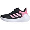 adidas TENSAUR Run 3.0 Shoes Children, Scarpe Basse Non da Calcio Unisex-Adulto, Core Black/Bliss Pink/Cloud White, 34 EU