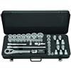 MATADOR Schraubwerkzeuge MATADOR set di chiavi a bussola 12-esagonale 12,5 (1/2) mm, 4135 9404