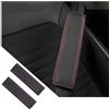 JNNJ 2 Pezzi Protezione per Cintura Di Sicurezza, Morbido Comfort Cintura Di Sicurezza Spalla Copre, Cintura Di Sicurezza Protector Cover Pads per Adulti E Bambini(Nero e Linea Rossa)