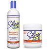 Avanti Silicon Mix Silicon Mix Set di Trattamento e Shampoo da 16oz/450g - per capelli secchi e danneggiati, per parrucche o capelli veri, lace front, protesi capelli da uomo ed extension di capelli veri