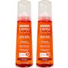 Cantu Wave Whip - Mousse arricciacapelli per capelli naturali con puro burro di karitè, 238 g (confezione da 2)