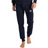 Umbro - Pantaloni della Tuta Lunghi, Joggers in Cotone Leggero per Uomo, Sportivi Leggeri Ideali per Casa, Palestra, Corsa, attività Sportiva, Jogging e Tempo Libero (L, Navy)