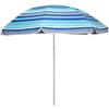 FORNOR 18049 Ombrello da spiaggia UV25+ Diam 180 cm, crema