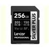 Lexar 256GB Pro Silver Plus SDXC V30 U3