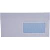 GPV GVP - Scatola da 500 buste formato DL (110 x 220 mm), con finestra (45 x 100 mm), 80 g, con chiusura autoadesiva