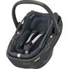 Maxi-Cosi Coral 360 i-Size, Seggiolino auto neonato 0-12 mesi (40-75 cm), Seggiolino girevole 360°, Estremamente Leggero, Cinture Easy-in, G-CELL, Capottina Extra-large, Essential Graphite