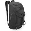 G4Free 3-Way Borsone da Viaggio Pieghevole 40L Borsa Grande Zaino da Palestra Zainetto Sportiva Leggero Daypack Esterno con Scomparto per Scarpe