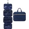LOVEVOOK Beauty Case da Viaggio Donna da Appendere, Impermeabile Trousse Trucchi Necessaire Alta Capacità porta Trucchi da Viaggio Accessori Utili Makeup Bag con Gancio
