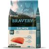 Bravery Adult Salmon Medium Large 12kg crocchette cane grain free