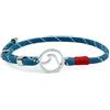 Aloha Bracciale Onda Mare in Acciaio Uomo Donna Regolabile Idea Regalo