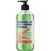QKnatur Gel Effetto Freddo per Piedi e Gambe Stanche, Gonfie o con Vene Varicose - 500 ml - Sensazione di Sollievo e Benessere - Rinfrescante, antinfiammatorio e rilassante. stimola la circolazione