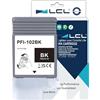 LCL PFI102 Nero Cartuccia d'inchiostro Compatibile per Canon PFI-102 PFI-102BK per Canon imagePROGRAF iPF500 iPF510 iPF600 iPF605 iPF610 iPF650 iPF700 iPF710 iPF720 iPF750 iPF755 iPF760 iPF765(1-Pack)