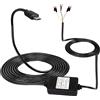 MEIRIYFA Dash Cam ACC Hardwire Kit, Micro USB Hardwire Dashcam Kit Step-Down Cavo, 12V-24V a DC 5V 3A Car Dash Charger Cavo di alimentazione - 3.5M