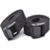 RIO Direct Cinghie di ancoraggio a cricchetto, resistenti, regolabili, con fibbia a camma, cinghie di tensionamento per moto, carichi, camion, rimorchi, bagagli, 3 m x 25 mm, confezione da 2