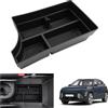 GAFAT Compatibile con Hyundai Kona SX2 2024 2025 2026 (Cambio Manuale/Automatico) Contenitore Portaoggetti per Console Centrale, Kona 2024 Organizer Braccioli, Kona SX2 Accessori (Nero)