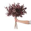 SHUOTAO 3 piante artificiali foglie di eucalipto in seta alte 73,7 cm steli di eucalipto rami decorazione composizione floreale, pianta artificiale fattoria interni casa decorazione matrimonio vino