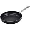 Moneta Etnea Pro Padella 36 cm, manico inox, Nero