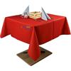 Generic GM 10 Tovaglie in TNT idrorepellenti Tessuto non Tessuto 150x150cm Colore ROSSO, coprimacchia impermeabili ideali per la ristorazione, feste, Natale, compleanni, battesimi, vari colori