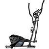 Zipro Crosstrainer Shox, Ellittico fino a 120 kg, Attrezzo cardio per la casa, Macchina da allenamento cardio, Ellittica, Cyclette, 8 livelli di resistenza