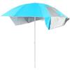 FORNOR 18046 Ombrello da spiaggia C/Tagliaventi UV50+ Diam 180 cm, crema