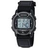 Armitron - Orologio sportivo unisex, digitale, con cronografo, cinturino in nylon, 45/7007, Nero