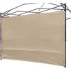 NINAT Parasole Sunwall 3M per gazebo, tenda impermeabile, per gazebo a gamba dritta, solo 1 confezione da parete laterale (telaio a baldacchino non incluso), pannello beige