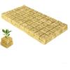 Gloryit 50 Pezzi Cubi di Lana di Roccia,Roccia Lana Cubi,Propagazione Idroponica Block Rockwool Fuori Suolo Cubo Idroponico per Verdure La Coltivazione Talee e Trapianto (2.5 x 2.5X 2.5cm)