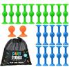 Original Cup Dart Strike® - Gioco di Costruzione Educativo e Sensoriale - Giocattolo Montessori Creativo - Freccette con Ventosa - Borsa da Trasporto Inclusa - 22 Pezzi - Original Corner