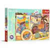 Trefl Lilo & Stitch, Il Mondo Musicale di Lilo&Stitch 200 Pezzi-Puzzle Colorato con gli Eroi della Fiaba, Intrattenimento Creativo, Gioco per Bambini a Partire dai 7 anni, Multicolore, 13304