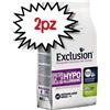 EXCLUSION DIET CANE HYPOALLERGENIC ADULT MEDIUM LARGE INSETTI E PISELLI 12 KG PREZZO A CONFEZIONE