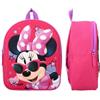 mybagstory - Zaino - 3D - Minnie Mouse - Rosa - Bambino - Scuola - scuola materna - asilo nido - scuola materna - scuola materna - zaino - taglia 32 cm - spallacci regolabili - idea regalo, Rosa