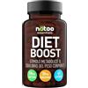 NÄTOO Diet Boost 60 capsule Termogenico Efficace - Stimola il Metabolismo e il Controllo del Peso Corporeo - Favorisce il Drenaggio dei Liquidi ed un Effetto Tonico