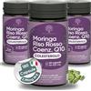 RedMoringa Integratore Riso Rosso Fermentato e Moringa BIO | Integratore per Trigliceridi 100% Naturale | Coenzima Q10, Fieno Greco, Monacolina K, Lievito Riso Rosso | RedMoringa® (180 Capsule)