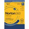 Symantec Norton 360 Deluxe, 50 GB Backup Cloud - 5 Dispositivi 1 Anno