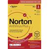 Symantec Norton Antivirus Plus, 2 GB di backup cloud, 1 utente 1 dispositivo, 12 MO di licenza annuale, download