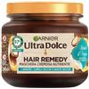 Garnier Ultra Dolce Maschera Cremosa Nutriente, Per Capelli Secchi o Molto Secchi, Rituale d'Argan, Hair Remedy, 340 ml
