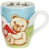 THUN, Mug con Teddy in Porcellana, Idea Regalo per la Cucina, Ø 8.5 cm, 300 ml di Capienza