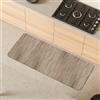 Comart - Tappeto Cucina Nancy - Antiscivolo - Lavabile in Lavatrice - Moderna Passatoia in Ciniglia - Runner per Corridoio e Cucina - Morbido e Resistente - Made in Italy - Tortora - 50x130 cm
