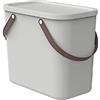 Rotho Albula - Scatola portaoggetti con coperchio, 25 l, in plastica (PP riciclato), 25 l, 40,0 x 23,5 x 34,0 cm, non applicabile