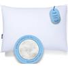 Casper Sleep Original - Cuscino in microfibra per dormire, standard, bianco
