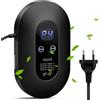 A3A ACADGQ ACADGQ Mini Purificatore d'Aria Ozono,Purificatore d'Aria, Sterilizzatore per Deodorizzazione Dell'Ozono,Deodorante per Ionizzatore di Ozono,Macchina Portatile per L'ozono per Animali Domestici,Nero