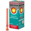 New Pharmashop Nurofen Febbre e Dolore Bambini 200mg/5ml Ibuprofene Sospensione Orale Gusto Fragola Senza Zucchero, 100ml