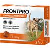 Boehringer Frontpro Antiparassitariio Orale per Cani 4-10Kg, 3 compresse