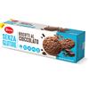 Doria Biscotti al Cioccolato Senza Glutine, 4 Confezioni da 3 Biscotti