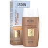 ISDIN Fotoprotector Fusion Water Color SPF 50 Viso Colorazione Bronze, 50ml