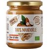 BiotoBio Fior di Loto Crema 100% di Mandorle Tostare, 200g
