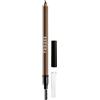 Trouss Matita Sopracciglia Light Brown Lunga Tenuta 8H Applicatore a Scovolo