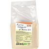 Fior di Loto Farina di avena integrale bio - Farina biologica per il pane e i dolci, 500 g